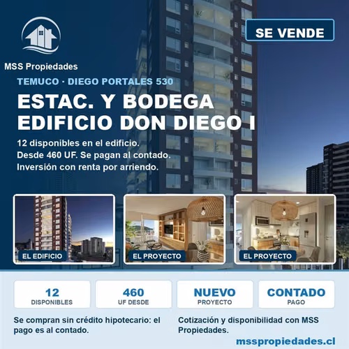 Estacionamiento en venta en Temuco