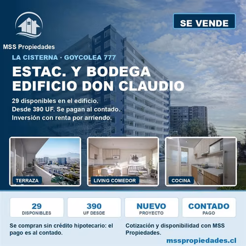 Bodega en venta en La Cisterna