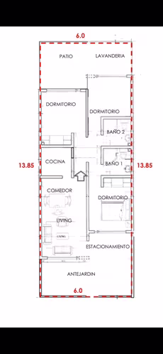 Linda casa en venta condominio quetena 1 calama (183976) - Imagen 2