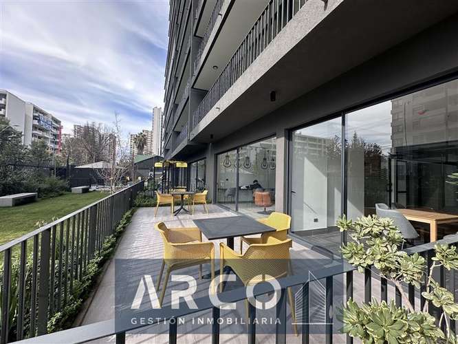 Depto 1 Dorm. en arriendo en Santa Cristina 3055. Macul