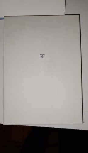 Album Be de BTS: usado, incluye álbum de fotos, póster, disco y cartas especiales. Buen estado