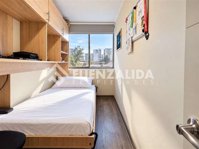 Departamento en venta de 2 dorm + Bodega. en La Cisterna