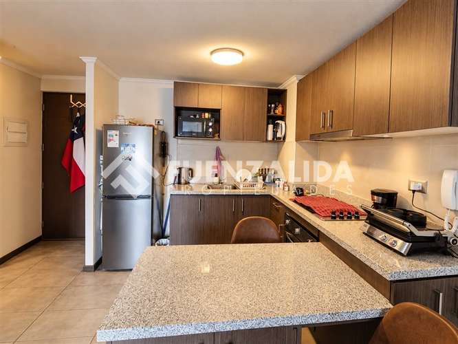 Departamento en venta de 2 dorm + Bodega. en La Cisterna