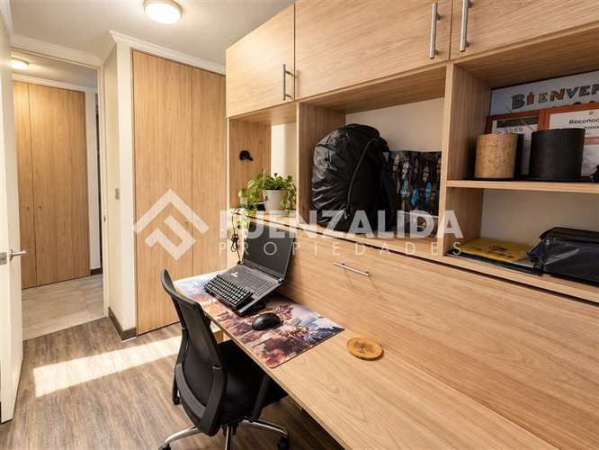 Departamento en venta de 2 dorm + Bodega. en La Cisterna