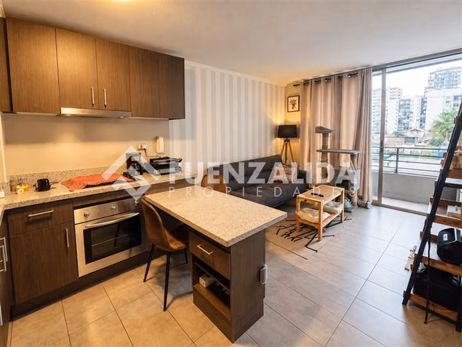 Departamento en venta de 2 dorm + Bodega. en La Cisterna
