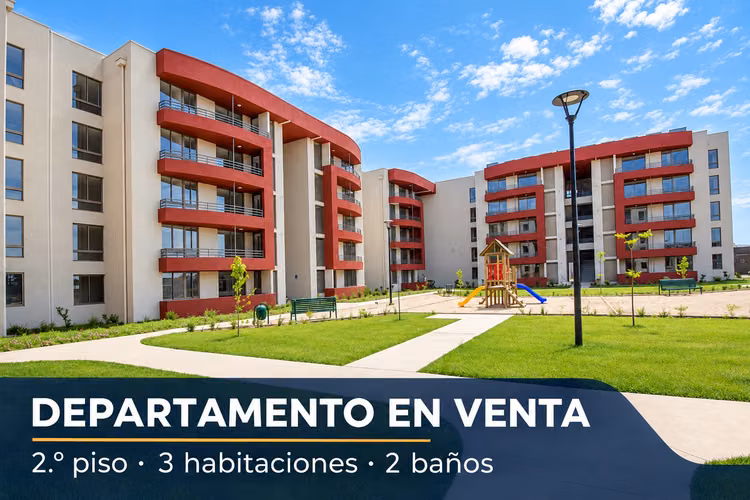 SE VENDE DEPARTAMENTO — Condominio Cumbres de San Miguel, Talca