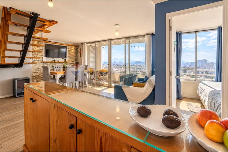 Dúplex 4d 3b en ñuñoa | terraza y vista despejada - Imagen 16