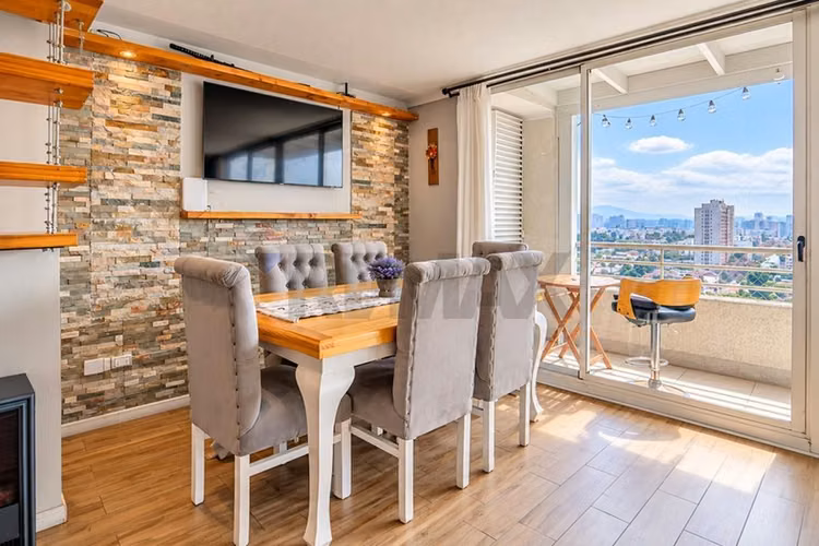 Dúplex 4d 3b en ñuñoa | terraza y vista despejada - Imagen 4