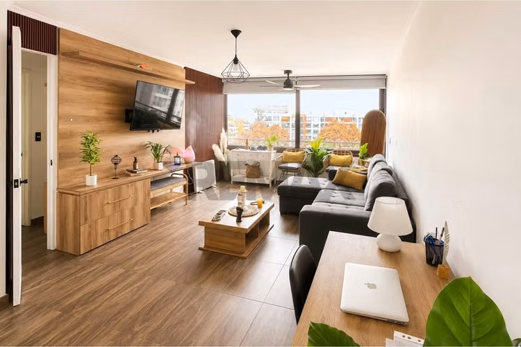¡departamento remodelado en providencia!