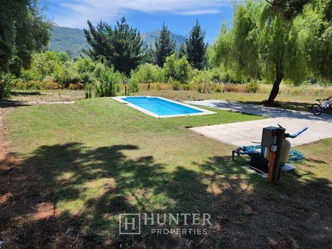Parcela en arriendo amoblada 3D+2B en Colbún, el Colorado