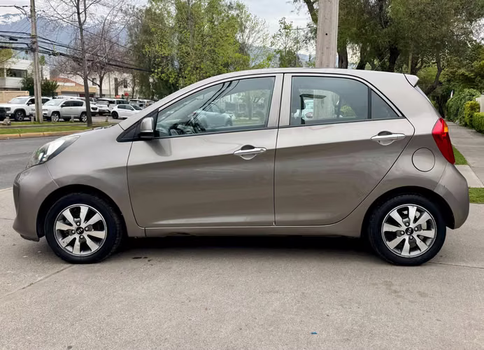 KIA MORNING EX 1.2 MEC FULL AIRE AIRBAG LLANTAS VER EN LAS CONDES 2017 - Imagen 4