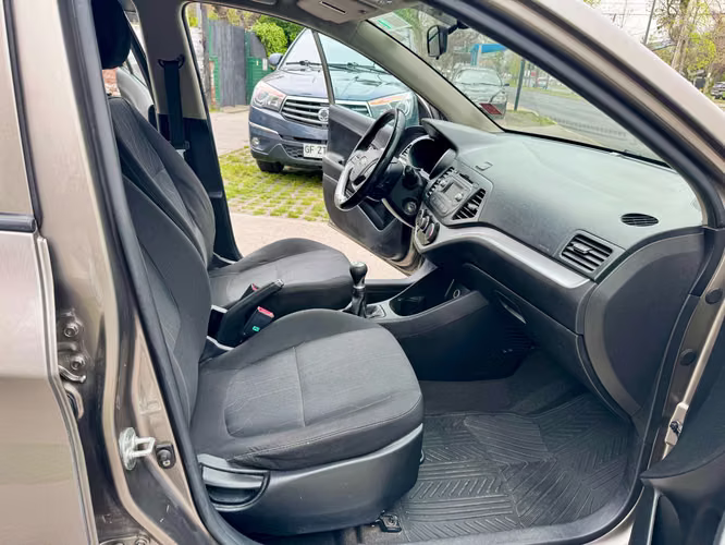 KIA MORNING EX 1.2 MEC FULL AIRE AIRBAG LLANTAS VER EN LAS CONDES 2017 - Imagen 15