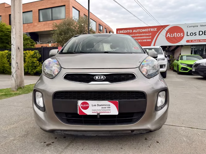 KIA MORNING EX 1.2 MEC FULL AIRE AIRBAG LLANTAS VER EN LAS CONDES 2017 - Imagen 2