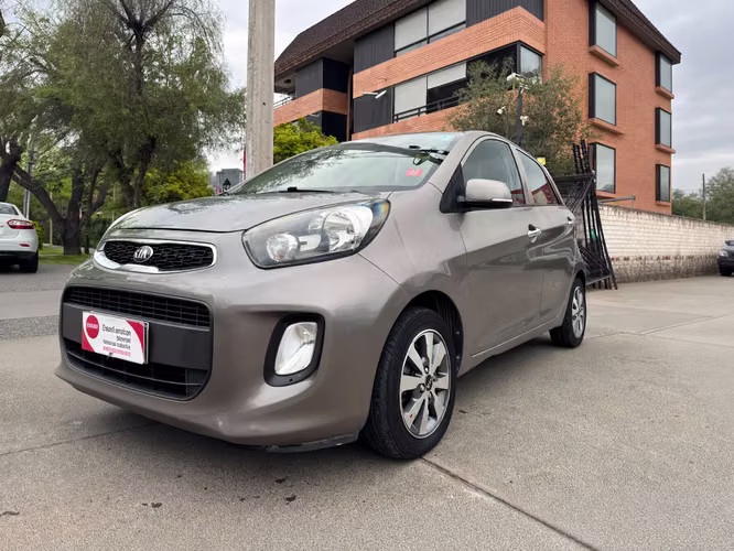 KIA MORNING EX 1.2 MEC FULL AIRE AIRBAG LLANTAS VER EN LAS CONDES 2017 - Imagen 3