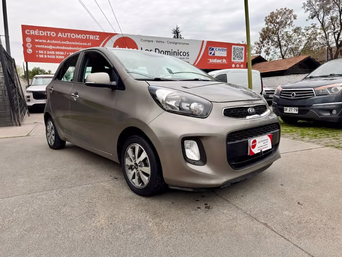 KIA MORNING EX 1.2 MEC FULL AIRE AIRBAG LLANTAS VER EN LAS CONDES 2017