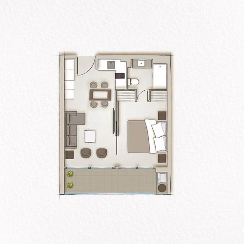 Departamento AMOBLADO 1D/1B ESTORIL AV.: LAS CONDES FUTURA LÍNEA METRO