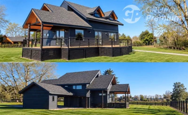 Casa de 4D/4B, diseño unico a 7 minutos de Osorno.