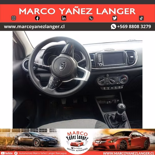 KIA SOLUTO LX 1.4 / AÑO  KILOMETROS / EXCELENTE ESTADO - Imagen 4
