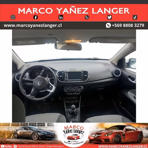 KIA SOLUTO LX 1.4 / AÑO  KILOMETROS / EXCELENTE ESTADO - Imagen 3