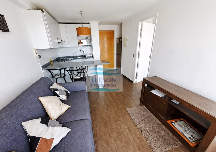 ARRIENDO DEPTO 1D/1B AMOBLADO CON VISTA AL MAR-VALPARAISO - Imagen 2