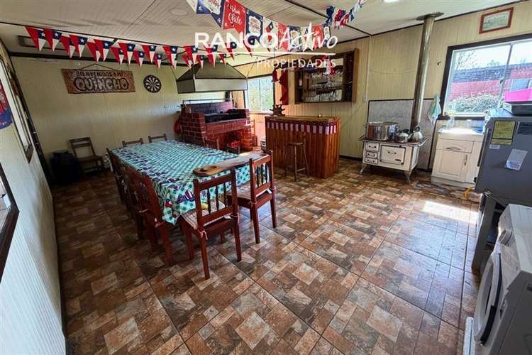 Casa y Parcela En Venta 4 dorm y 3 baños Mariquina, Valdivia