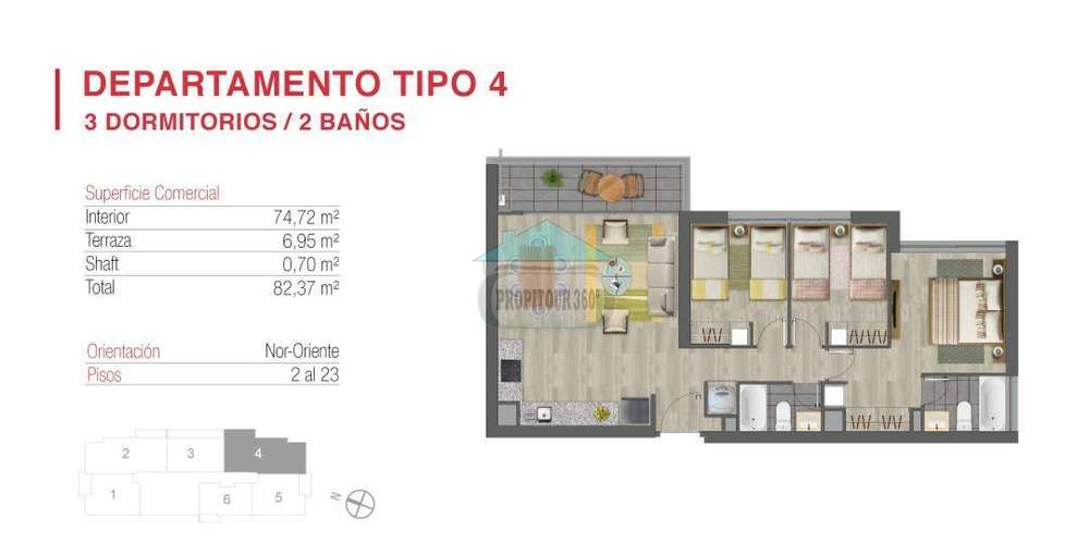 PROPITOUR 360 VENDE DEPARTAMENTOS NUEVOS VIÑA - Imagen 22