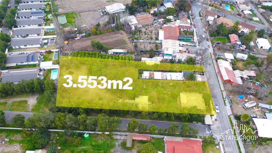 TERRENO PARCELA URBANA ISLA DE MAIPO 3500M2 - Imagen 3