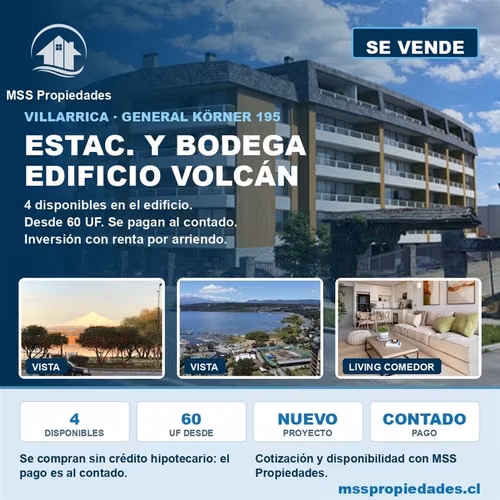 Estacionamiento en venta en Villarrica