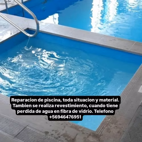 Reparación instalación piscinas
