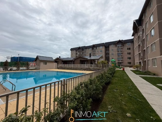 Se arrienda departamento año corrido, 2 dorm. en Villarrica