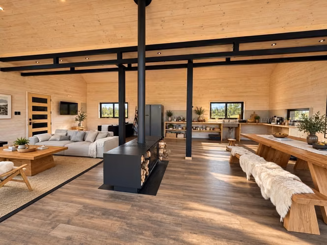 Casa  NUEVA en venta condominio LA RESERVA DE PUCON - Imagen 3