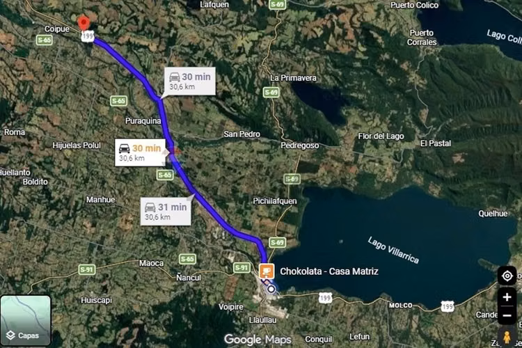 Venta de parcela 5.000 m² – sector coipué