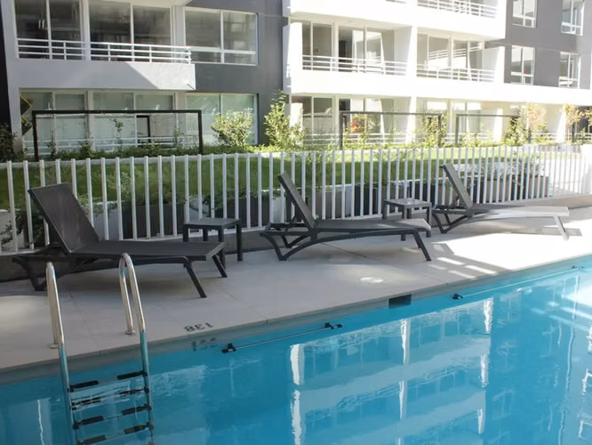 Venta Departamento Nuevo / 2 Dormitorios + 1 Baño / Barrio Italia / Santiago Centro