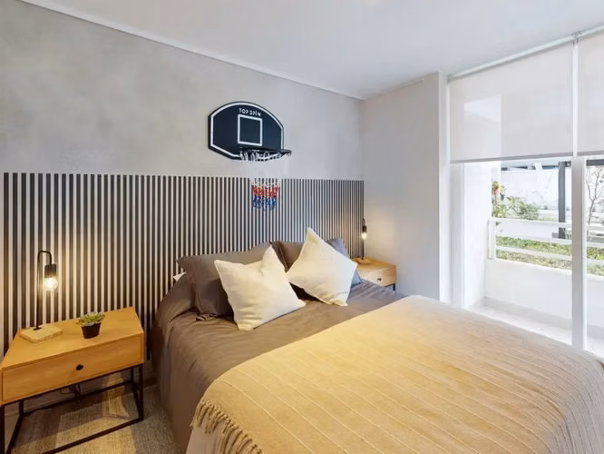 Venta Departamento Nuevo / 2 Dormitorios + 2 Baños / Barrio Italia / Santiago Centro