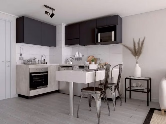 Venta Departamento Nuevo / 2 Dormitorios + 2 Baños / Barrio Italia / Santiago Centro