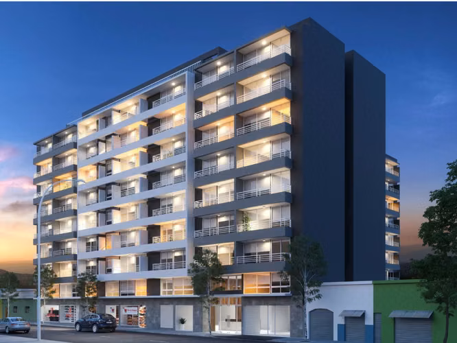 Venta Departamento Nuevo / 2 Dormitorios + 2 Baños / Barrio Italia / Santiago Centro