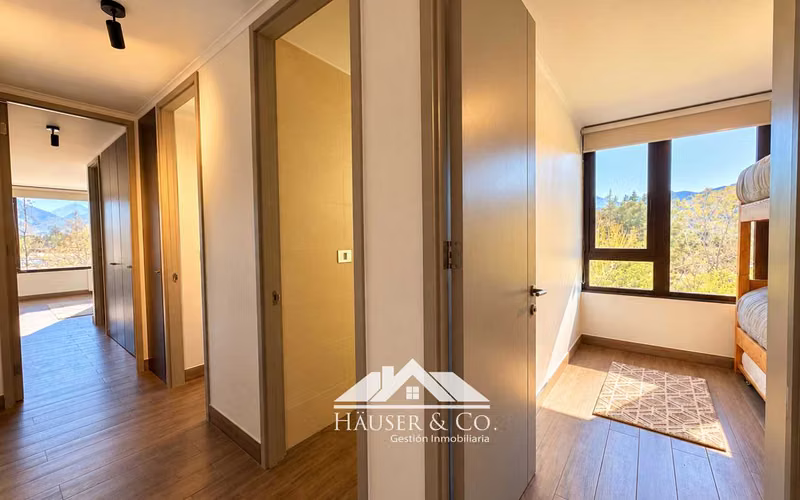 Departamento la Poza Pucón para 9 pers con vista al lago