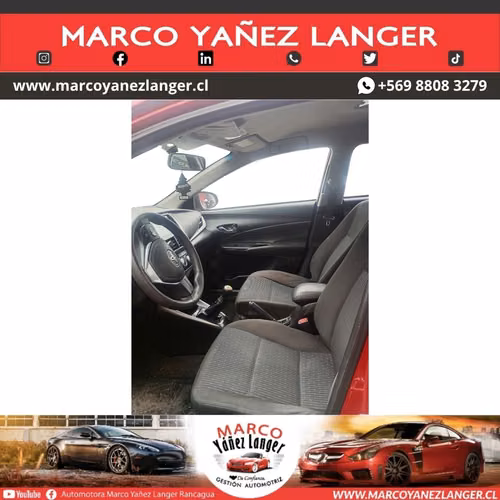 TOYOTA YARIS GLI 1.5 / AÑO  KILOMETROS / EXCELENTE ESTADO - Imagen 8
