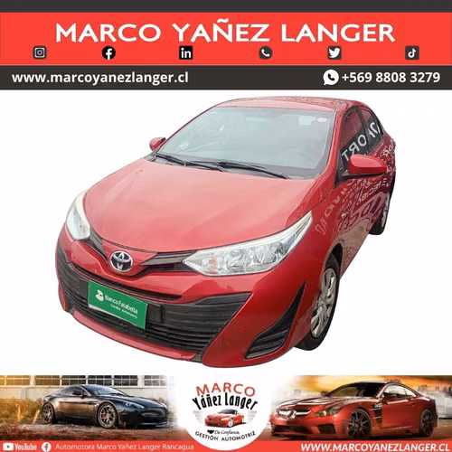 TOYOTA YARIS GLI 1.5 / AÑO  KILOMETROS / EXCELENTE ESTADO - Imagen 6