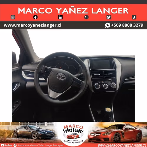 TOYOTA YARIS GLI 1.5 / AÑO  KILOMETROS / EXCELENTE ESTADO - Imagen 3