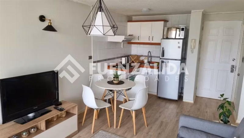 Departamento en arriendo de 1 dorm. amoblado, La Herradura - Imagen 4