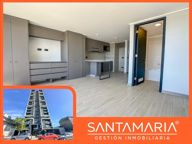 Arriendo Dpto. de 1 dorm. en Rozas, Concepción centro - Imagen 1