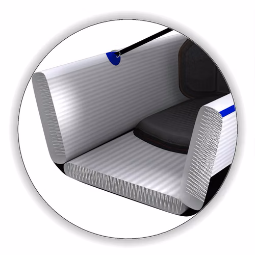 Kayak inflable, ultraliviano, rígido, nuevo, sin uso, con accesorios