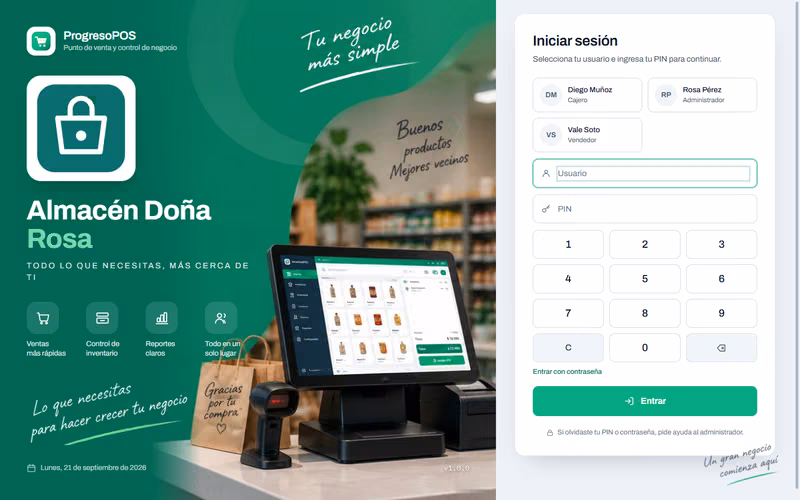 Sistema De Ventas E Inventario ProgresoPOS - Almacén