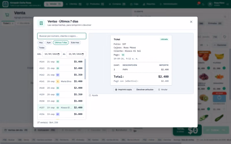 Sistema De Ventas E Inventario ProgresoPOS - Almacén