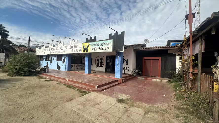 GRAN TERRENO COMERCIAL CON 290 M2 CONTRUIDOS CENTRO OLMUE - Imagen 4
