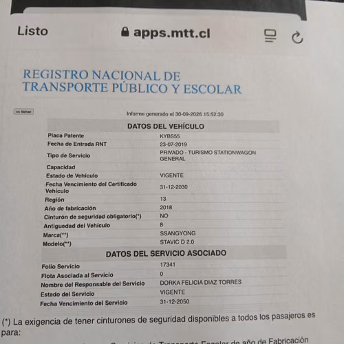 Ssangyong stavic d 2.0 2018 - Imagen 15