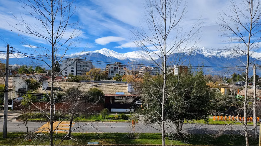 Departamento con dos terrazas y vista cordillera