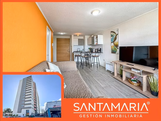 ARRIENDO Departamento en General Cruz, Concepción
