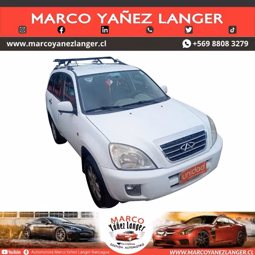 CHERY TIGGO 1.6 / AÑO  KILOMETROS / EXCELENTE ESTADO